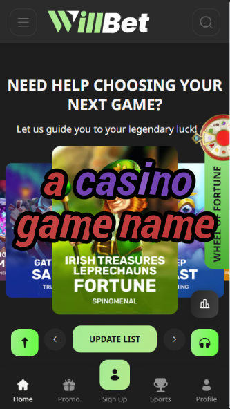 A Casino Game Name - Popular Casino Games List-casinoorder.vip