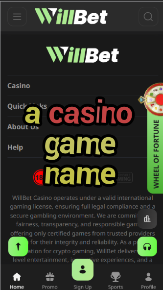 A Casino Game Name - Popular Casino Games List-casinoorder.vip